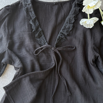 M&S Bağlamalı Pijama Takımı
