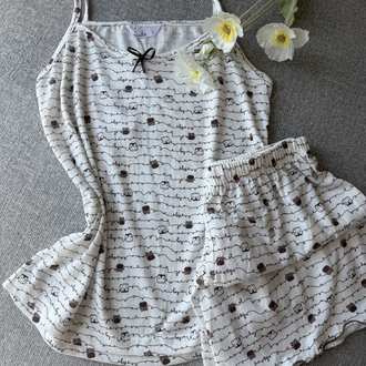 M&S Askılı Pijama Takımı