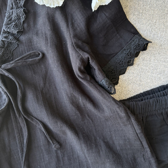 M&S Bağlamalı Pijama Takımı