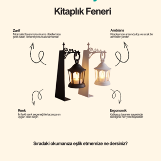 Kitaplık Feneri I BookyFancy