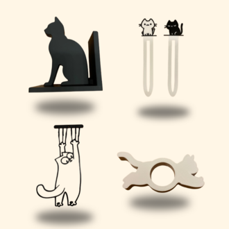 Kedi Temalı Avantajlı Okuma Seti | BookyFancy