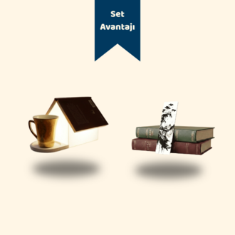 Okuma Yoldaşı Seti 2 (Mola Evi Kitap Standı + Dilediğin Ayraç)