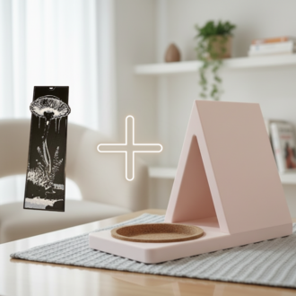 Okuma Yoldaşı Seti (Mola Noktası Kitap Standı + Dilediğin Ayraç) | BookyFancy