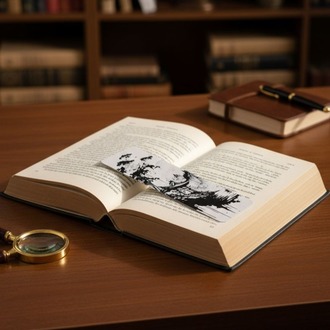 Zen Tapınağı Ayracı | BookyFancy