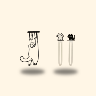 Kedi Temalı Avantajlı Ayraç Seti | BookyFancy