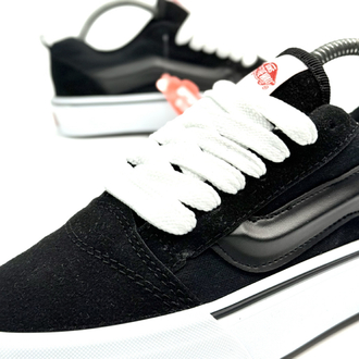 VANS  OFF THE WALL JUMBO Whıte - Black