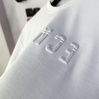 KABARTMALI BASKI PREMIUM GÖĞÜS DETAY T-SHIRT
