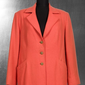 SOMON RENGİ LAURA ASHLEY YÜN CEKET