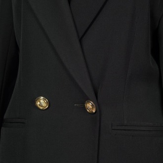 GOLD DÜĞMELİ SİYAH BLAZER