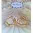 ZARİF VE ŞIK HALKA KÜPE GOLD RENGİ
