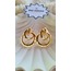 MODERN BÜYÜK KÜPE GOLD RENGİ