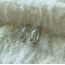ZARİF VE ŞIK HALKA KÜPE SILVER RENGİ