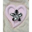SILVER RENK LOTUS TOKA 8CM