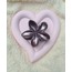 SEDEFLİ KOYU MOR LOTUS TOKA 8CM