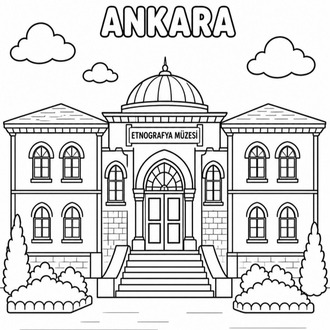 Ankara Etnografya Müzesi Boyama