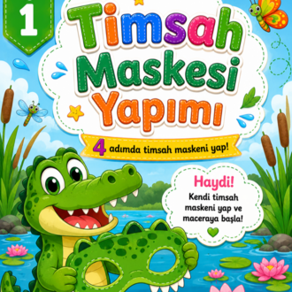 Timsah Maske Çalışması