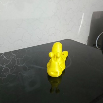 Hareketli Salyangoz Figürü - Eklemli Masaüstü Aksesuarı