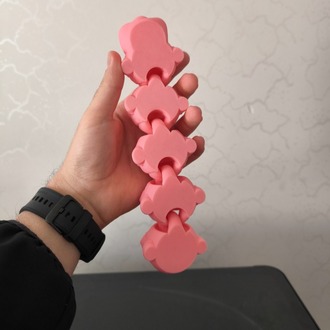Hareketli Tırtıl Figürü - Eklemli Masaüstü Aksesuarı