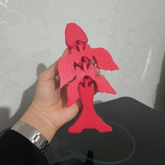 Hareketli Stres Figürü: Akıcı Eklemli Balık
