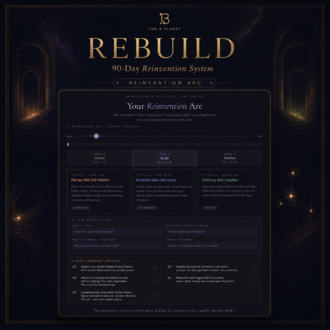 REBUILD — 90-Day Reinvention System