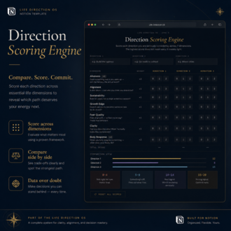 CLARITY — Life Direction OS