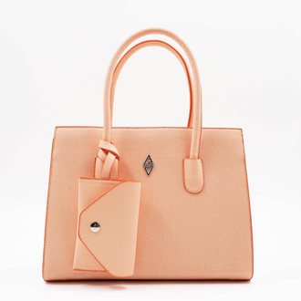 Soft Coral Tote Çanta