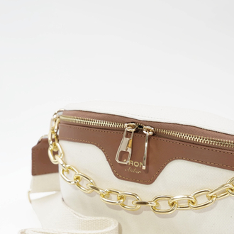 Golden Chain Mini Bel Çanta
