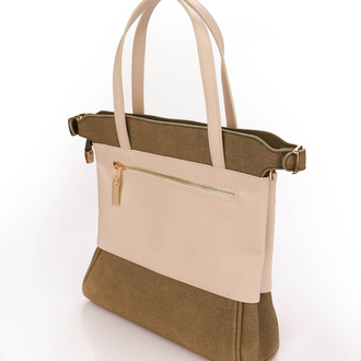 Soft Canvas Duo Omuz Çantası