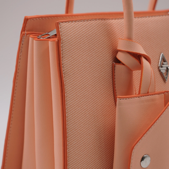 Soft Coral Tote Çanta