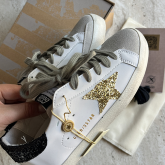 Golden Goose Vıp Kalite/Siyah Gold Yıldızlı