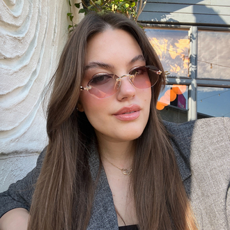 MİU MİU İTHAL VIP GÖZLÜK/PEMBE GEÇİŞLİ