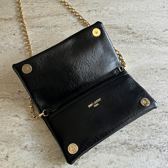 SAİNT LAURENT BAG WİTH CHAİN VIP/GOLD AKSESUAR