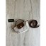 Longchamp Xs Krem Deri Askı+Kayış ile