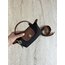 Longchamp Xs Siyah Deri Askı+kayış ile