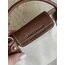 Longchamp Xs Krem Deri Askı+Kayış ile