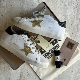 Golden Goose Vıp Kalite/Siyah Gold Yıldızlı