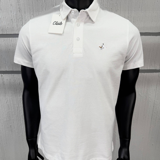 Bmn Club Beyaz Polo Yaka T-Shirt