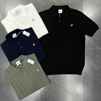 Bmn Club Lacivert Triko Polo Yaka T-Shirt