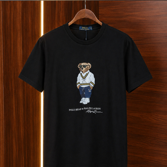 Ralph Laurn Ayıcıklı Siyah T-Shirt