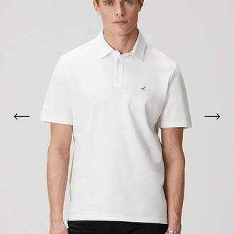Bmn Club Beyaz Polo Yaka T-Shirt