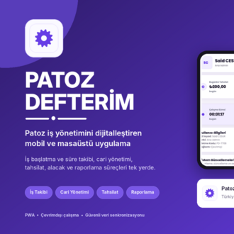 PATOZ DEFTERİM UYGULAMASI