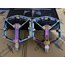 Meroca oil slick rainbow pedal