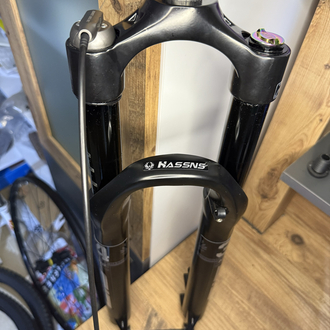 Hassns 120mm havalı 27.5/29 maşa qr düz şaft