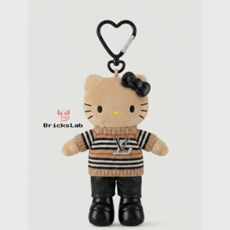 Hello Kitty Peluş Anahtarlık – Mocha Luxe