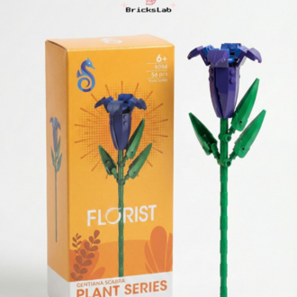 Brick Çiçek Gentiana – Derin Mavi Zarafet