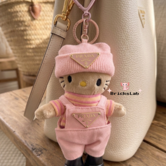 Hello Kitty Peluş Anahtarlık – Pink Couture