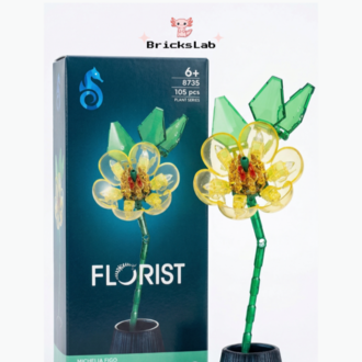 Lego Michelia Figo Çiçek Yapım Seti – Dekoratif Yapay Çiçek Modeli