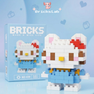 Hello Kitty Mini Bricks Figür – Mavi