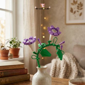 Brick Çiçek Ipomoea Nil – Lila Bahar Dalı