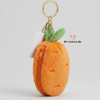 Havuç Kılıflı Tavşan Peluş Anahtarlık – Carrot Bunny